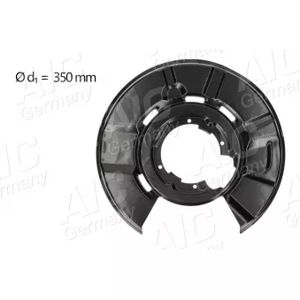 Déflecteur, disque de frein arrière droit AIC 71366