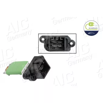 Résistance, pulseur d'air habitacle AIC 71461