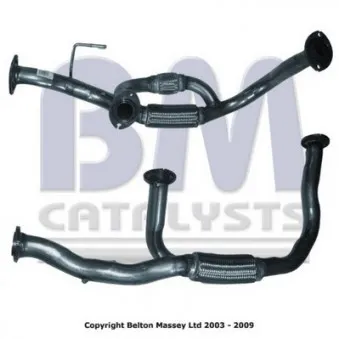 Tuyau d'échappement BM CATALYSTS