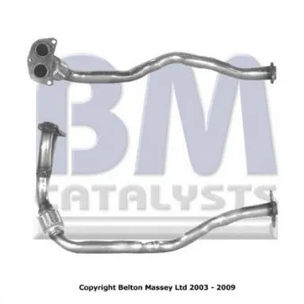 Tuyau d'échappement BM CATALYSTS BM70288