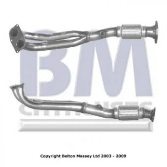 Tuyau d'échappement BM CATALYSTS BM70305