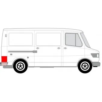 Panneau arrière arrière droit BLIC 6504-03-3545704P