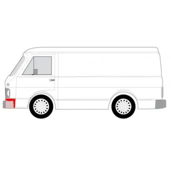 Aile avant gauche BLIC 6504-03-9560221P