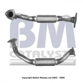 Tuyau d'échappement BM CATALYSTS BM70369