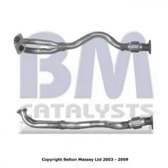 Tuyau d'échappement BM CATALYSTS BM70380