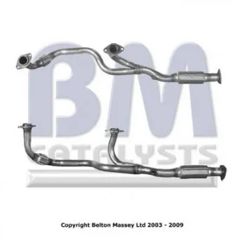 Tuyau d'échappement BM CATALYSTS BM70386