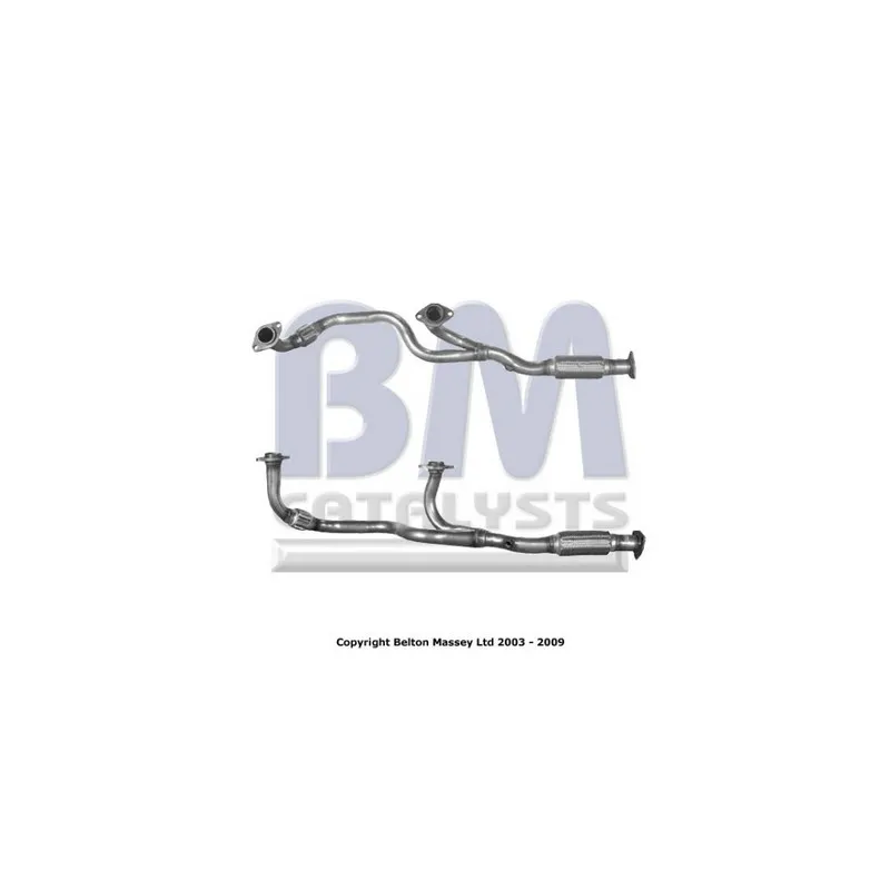 Tuyau d'échappement BM CATALYSTS BM70386