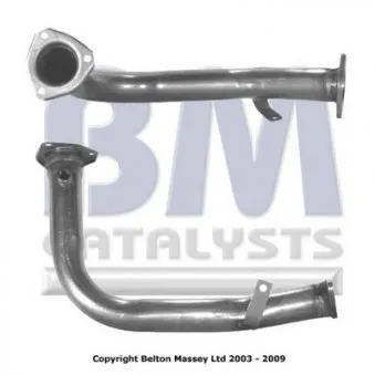 Tuyau d'échappement BM CATALYSTS BM70390