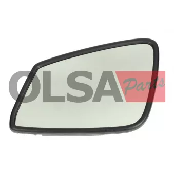 Verre de rétroviseur, rétroviseur extérieur AIC 75392