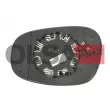 Verre de rétroviseur, rétroviseur extérieur AIC 75404 - Visuel 2
