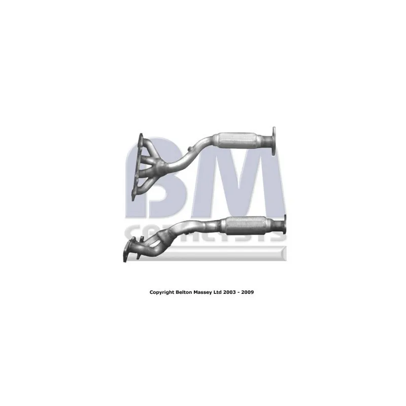 Tuyau d'échappement BM CATALYSTS BM70394