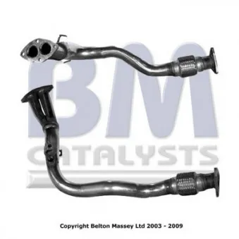 Tuyau d'échappement BM CATALYSTS