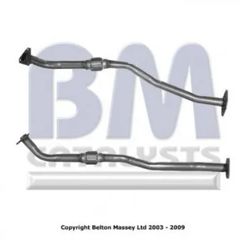 Tuyau d'échappement BM CATALYSTS BM70400