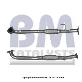 Tuyau d'échappement BM CATALYSTS BM70403