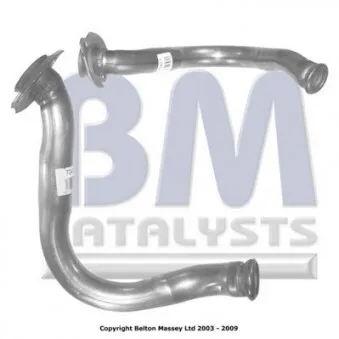 Tuyau d'échappement BM CATALYSTS BM70417