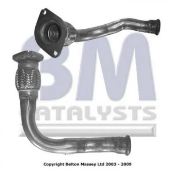 Tuyau d'échappement BM CATALYSTS BM70427