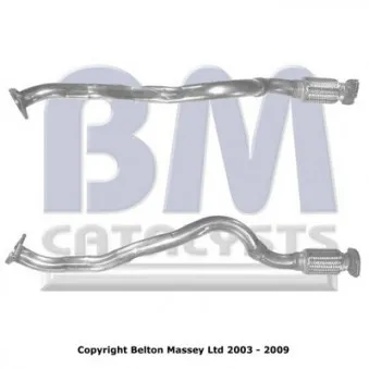 Tuyau d'échappement BM CATALYSTS BM70446