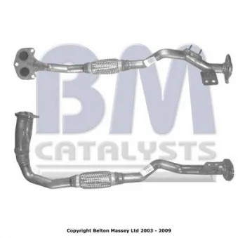 Tuyau d'échappement BM CATALYSTS BM70451