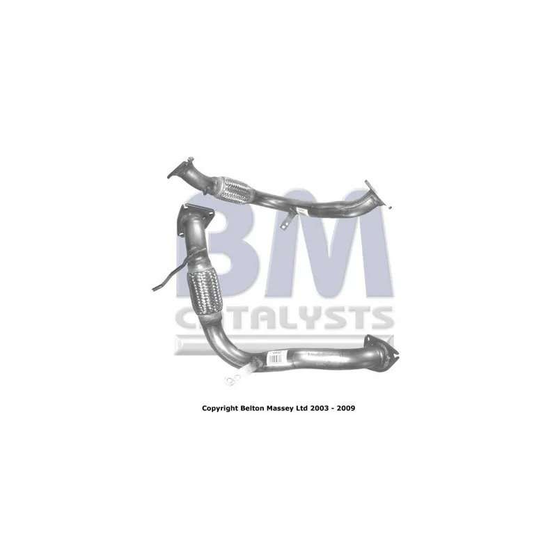 Tuyau d'échappement BM CATALYSTS BM70452