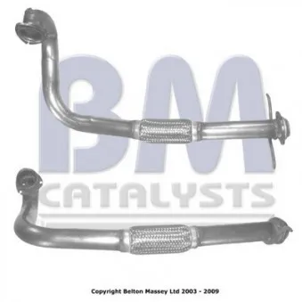 Tuyau d'échappement BM CATALYSTS BM70458