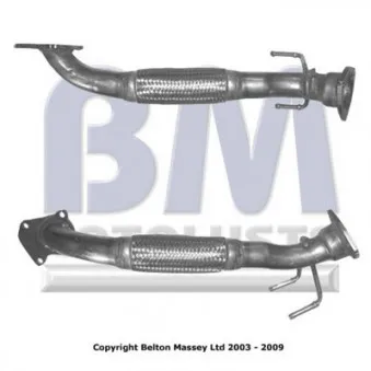 Tuyau d'échappement BM CATALYSTS BM70463