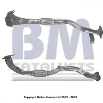 Tuyau d'échappement BM CATALYSTS BM70467