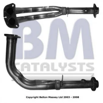 Tuyau d'échappement BM CATALYSTS BM70494