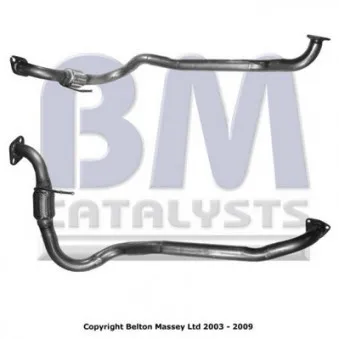 Tuyau d'échappement BM CATALYSTS BM70501