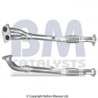 Tuyau d'échappement BM CATALYSTS BM70512