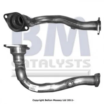 Tuyau d'échappement BM CATALYSTS BM70544