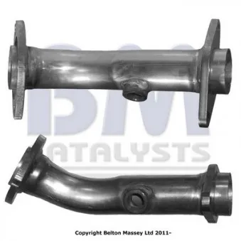 Tuyau d'échappement BM CATALYSTS BM70545