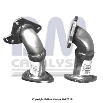 Tuyau d'échappement BM CATALYSTS BM70551