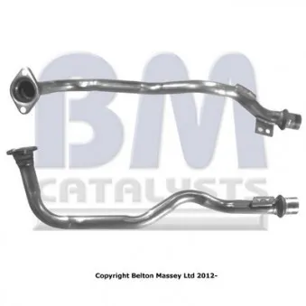 Tuyau d'échappement BM CATALYSTS BM70555