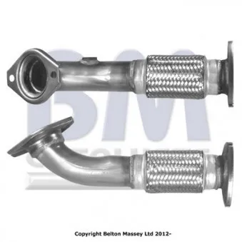 Tuyau d'échappement BM CATALYSTS BM70572