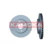 Jeu de 2 disques de frein avant KAMOKA 103001 - Visuel 1