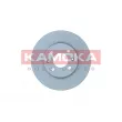 Jeu de 2 disques de frein avant KAMOKA 103002 - Visuel 2