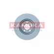 Jeu de 2 disques de frein avant KAMOKA 103004 - Visuel 2