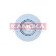 Jeu de 2 disques de frein avant KAMOKA 103014 - Visuel 1