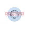 Jeu de 2 disques de frein avant KAMOKA 103016 - Visuel 1