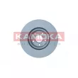 Jeu de 2 disques de frein avant KAMOKA 103019 - Visuel 2