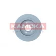 Jeu de 2 disques de frein arrière KAMOKA 103024 - Visuel 2