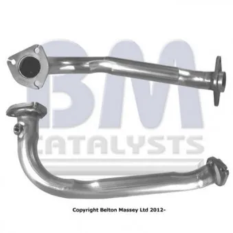 Tuyau d'échappement BM CATALYSTS BM70575