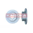 Jeu de 2 disques de frein arrière KAMOKA 103027 - Visuel 2
