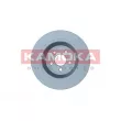 Jeu de 2 disques de frein arrière KAMOKA 103028 - Visuel 2