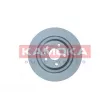 Jeu de 2 disques de frein arrière KAMOKA 103030 - Visuel 2