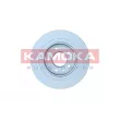Jeu de 2 disques de frein arrière KAMOKA 103031 - Visuel 1