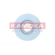 Jeu de 2 disques de frein arrière KAMOKA 103034 - Visuel 1