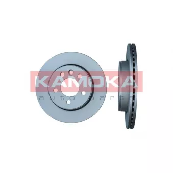 Jeu de 2 disques de frein arrière KAMOKA 103040