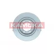 Jeu de 2 disques de frein avant KAMOKA 103042 - Visuel 2
