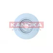 Jeu de 2 disques de frein avant KAMOKA 103043 - Visuel 1